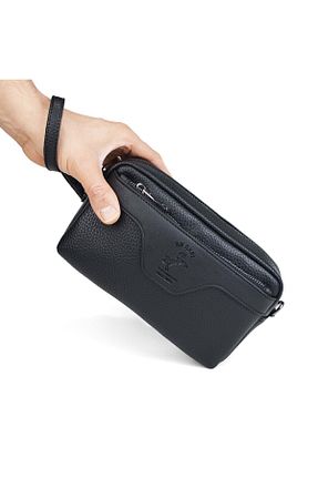 کیف دستی مشکی مردانه ابعاد کوچک en deri - کد 898157942