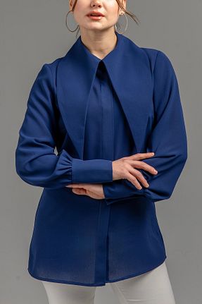 پیراهن سرمه ای زنانه رگولار CANNAS - کد 898392488