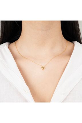 گردنبند نقره زرد زنانه 925 عیار MAYASA JEWELS - کد 898212031