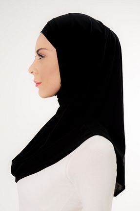 شال مشکی زنانه پلی استر Şalcenneti.com - کد 898407598