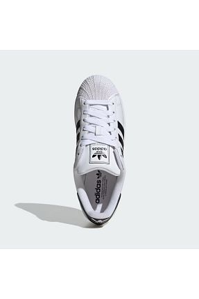کفش پیاده روی سفید زنانه چرم مصنوعی adidas - کد 898936764