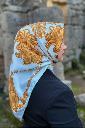 روسری سبز 90 x 90 MODA - کد 877901573