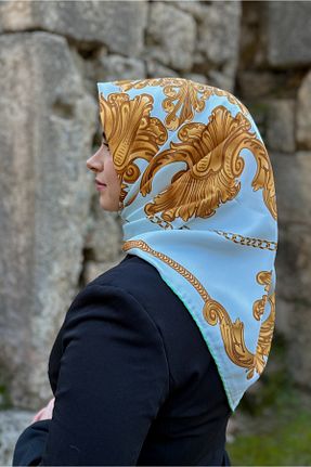 روسری سبز 90 x 90 MODA - کد 877901573