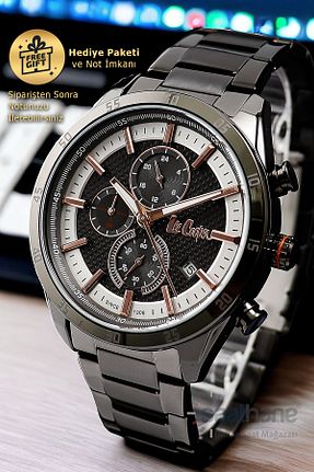 ساعت مچی طوسی مردانه 46 میلی متر Lee Cooper - کد 825092142