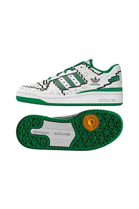 کفش اسنیکر سفید زنانه چسبی adidas - کد 897376824