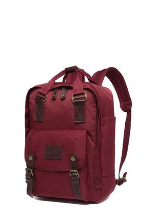 کوله پشتی زرشکی زنانه پارچه ای Smart Bags - کد 793428981