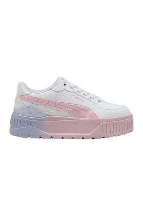 کفش اسنیکر سفید زنانه بند دار Puma - کد 886842605