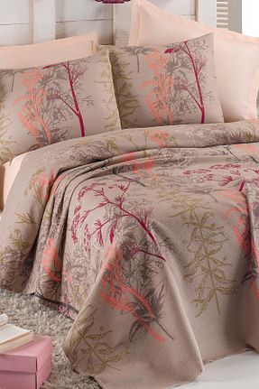 پیکه و ست پیکه تکنفره بژ پنبه ای Eponj Home - کد 94392040