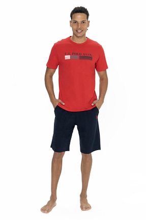 ست لباس راحتی قرمز مردانه ساده U.S. Polo Assn. - کد 898564576