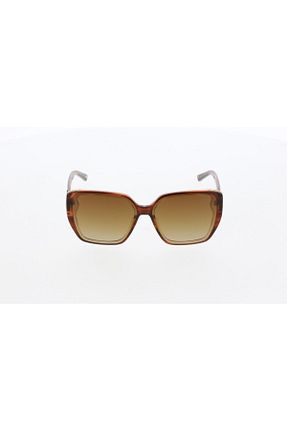 عینک آفتابی قهوه ای زنانه UV400 Osse - کد 670985569