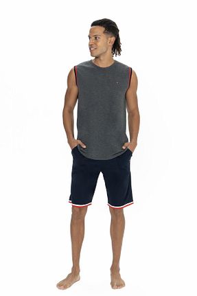 ست لباس راحتی طوسی مردانه ساده U.S. Polo Assn. - کد 898572036