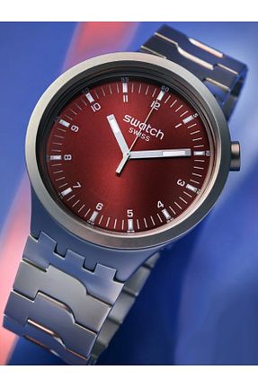 ساعت مچی قرمز زنانه 46-50 میلی متر Swatch - کد 778521686