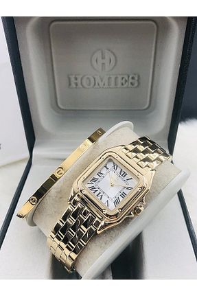 ساعت مچی زرد زنانه 31-35 میلی متر Homies - کد 898575809