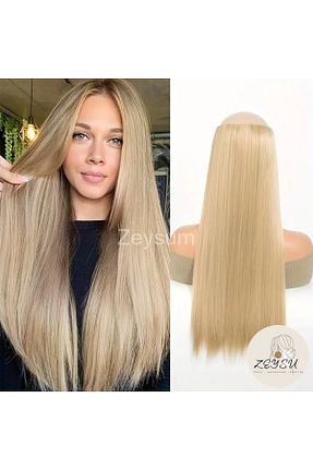 کلاه گیس زرد زنانه Zeysum - کد 883224740