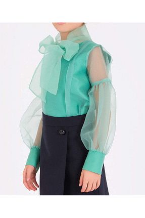 بلوز سبز بچه گانه ساده Goose - کد 899200637