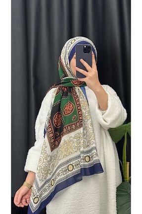 شال خاکی زنانه پنبه ای Dia store - کد 898594449