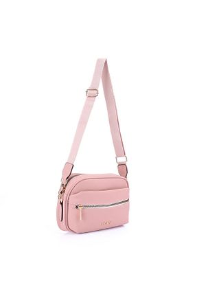 کیف پستچی صورتی زنانه پارچه ای Getcho - کد 248530105