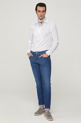 شلوار جین آبی مردانه جین TRAMAROSSA - کد 409963021