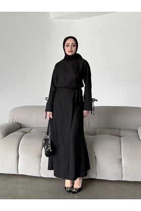 ست بالاتنه و پائین تنه حجاب رنگی زنانه 3/4 Boy ENSA TESETTUR - کد 898604164