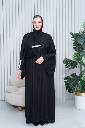 کلاه و ابایا مشکی زنانه مخلوط پلی استر GigiTex - کد 898615286
