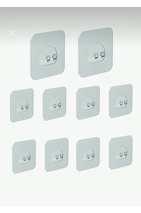 آویز حمام سفید HB LİFE - کد 898615797
