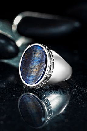 انگشتر نقره رنگی مردانه 925 عیار Ring Of The King - کد 897653557