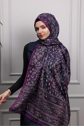 شال بنفش زنانه MODA - کد 898624702