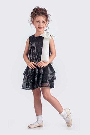 لباس مشکی بچه گانه بافتنی vestitino - کد 899941395