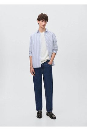 تیشرت سفید مردانه رگولار MANGO Teen - کد 898627787