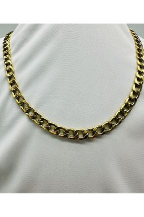 گردنبند جواهر طوسی زنانه روکش طلا DAMSMOOD - کد 802495215