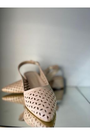 بابت بژ زنانه چرم مصنوعی Sade Shoes - کد 898643910
