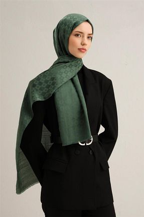 شال سبز زنانه ابریشم Armine - کد 894698421
