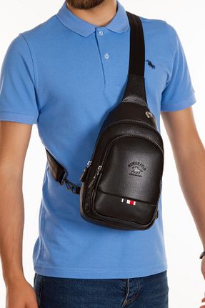 کیف دوشی مشکی زنانه چرم مصنوعی NEWISH POLO ACCESSORIES - کد 378515678