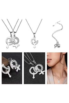 گردنبند جواهر رنگی زنانه YuChic - کد 898706348