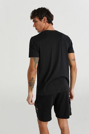 تیشرت مشکی مردانه رگولار hummel - کد 895058271