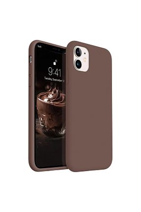 کاور و قاب قهوه ای iPhone 11 Marselit - کد 898799670