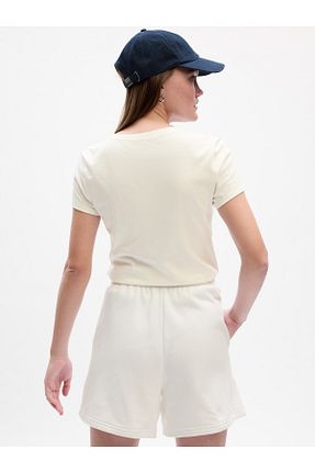 تیشرت سفید زنانه رگولار GAP - کد 794621047