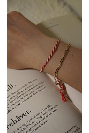 دستبند جواهر قرمز زنانه منجق polo55.sport.1855 - کد 898562233