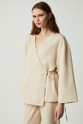 ست بالاتنه و پائین تنه طوسی زنانه بافتنی ETHIQUET - کد 895623697
