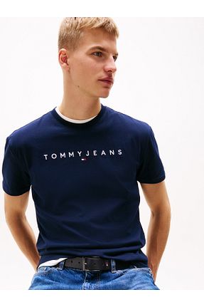 تیشرت سرمه ای مردانه Fitted Tommy Hilfiger - کد 898825149