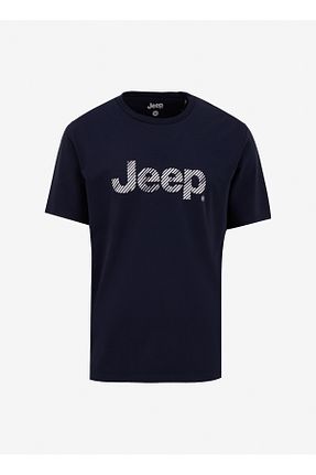 تیشرت سرمه ای مردانه Relaxed Jeep - کد 898839354