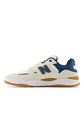 کفش اسنیکر بژ زنانه بند دار New Balance - کد 846490235