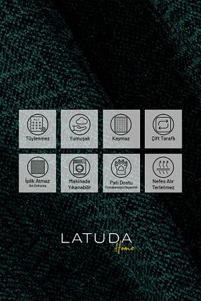 کاور مبل سبز Şönil Latuda Home - کد 898858572