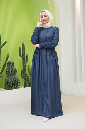 لباس حجاب آبی زنانه بافتنی Neways - کد 699322257