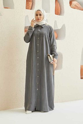 کلاه و ابایا طوسی زنانه بافتنی Neways - کد 761220802