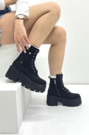 بوت / نیم بوت مشکی زنانه جیر inizio - کد 845534167