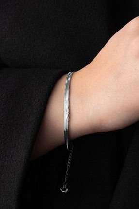 دستبند استیل (فولاد) زنانه استیل ضد زنگ ByFlorya Jewelry - کد 800537025