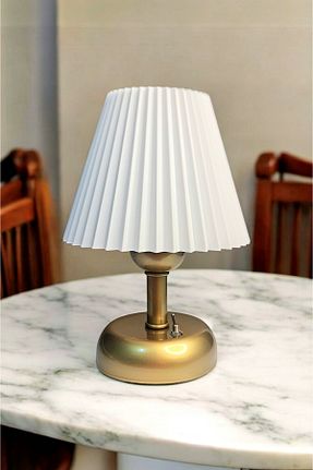 چراغ مطالعه / رومیزی طلائی فلزی Bubihome - کد 898863946