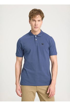 پولوشرت سرمه ای مردانه پارچه Wrangler - کد 829221067