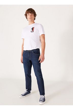 شلوار جین آبی مردانه رگولار Wrangler - کد 766837891